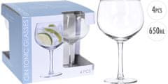 H & L Sklenice na Gin Tonic Classic 650ml, set 4ks CC7000350