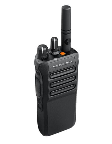 Motorola VHF MOTOROLA Mototrbo R7a NKP: VHF WHIP 136-174 MHz Li-Ion 2450 mAh IP68 + klip na opasek (PMLN7008A) Ano IMPRES 220/240V