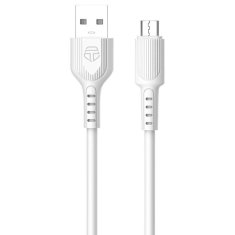 Northix Kabel USB na Micro-USB, 2,4A - 1 m - Bílý
