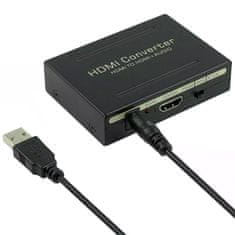 Northix Audio Splitter, HDMI až HDMI + SPDIF + RCA - USB 