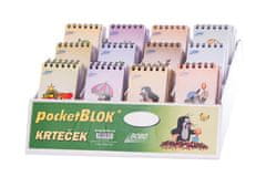 Akim Pocket blok KRTEK 55 x 85 mm, 1 kus mix motivů