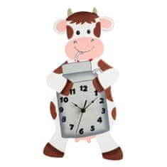 Teamson Fantasy Fields - Nábytek na hraní -Happy Farm Cow Wall Clock