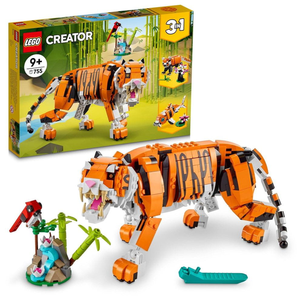 Levně LEGO Creator 31129 Majestátní tygr - rozbaleno