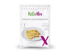 KetoMix Proteinová omeleta s příchutí slaniny a sýra (10 porcí)