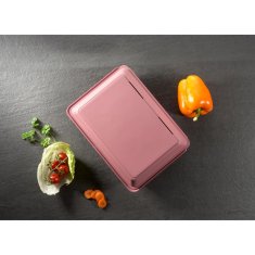 Elasto Obědový box "ToGo" XL, 3 díly, rafinovaná červená