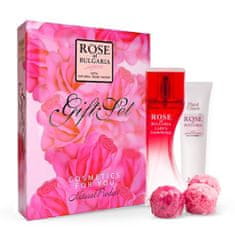 BioFresh Dárková sada - mýdlo, růžový parfém, krém na ruce Rose of Bulgaria