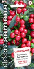 Dobrá semena Paprika zeleninová - Ciliegia Piccante, chilli 0,3g