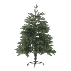 Beliani Umělý vánoční stromek 120 cm zelený HUXLEY