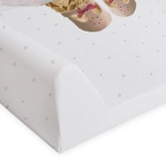 Ceba Baby Podložka přebalovací 2-hranná s pevnou deskou (50x80) Comfort Fluffy Puffy Poly