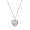 FLO Parfémový náhrdelník ve tvaru srdce (Stříbrný)