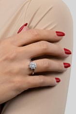 Brilio Silver Krásný stříbrný prsten se zirkony RI053W (Obvod 50 mm)