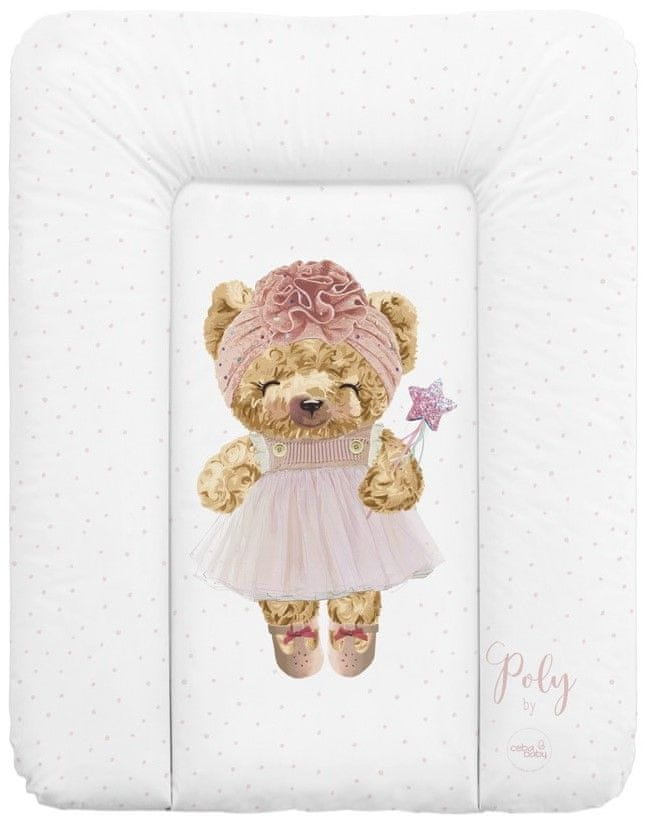 Levně Ceba Baby Podložka přebalovací měkká (50x70) Fluffy Puffy Poly
