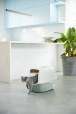 eoshop ECO BAILEY toaleta pro kočky - zelená