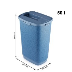eoshop Kontejner na krmivo CODY 50L - modrá