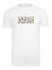 Urban Classics Pánské tričko s nápisem Brand bílé L