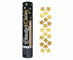 GoDan Vystreľovací konfety - Zlaté hvězdy - 30 cm