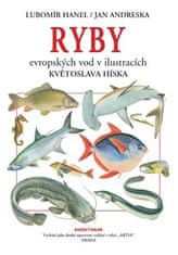 Ryby evropských vod v ilustracích Květoslava Híska - Lubomír Hanel