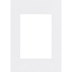 Hama pasparta arktická bílá, 40x60 cm