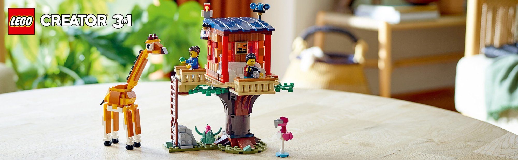 LEGO Creator 31116 Safari domek na stromě