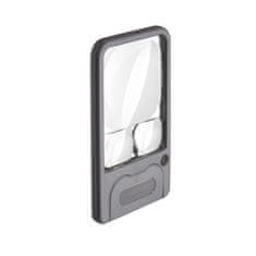 Carson Pocket Magnifier Kapesní lupa s osvětlením (2,5x;5x;6x) PM-33