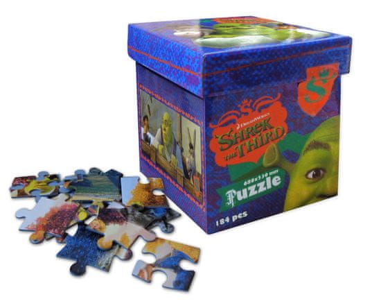 Růžová čajovna - PT Puzzle Shrek, 184 dílků "loď"