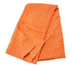 Sharp Shape Jóga Non slip ručník oranžový