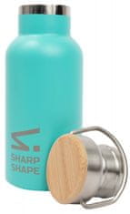 Sharp Shape Nerezová láhev 350 ml světle modrá