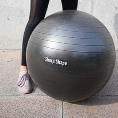 Sharp Shape Gymnastický míč 55 cm černý
