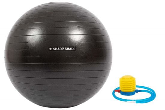 Sharp Shape Gymnastický míč 55 cm černý