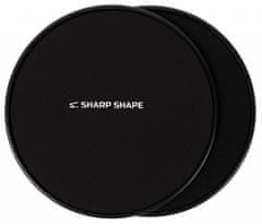 Sharp Shape Klouzavé disky Core sliders černé