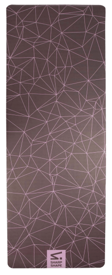 Sharp Shape Podložka na jógu PU Spacetime fialová