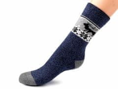 Kraftika 3pár (vel. 43-47) mix náhodný pánské ponožky thermo alpaka,