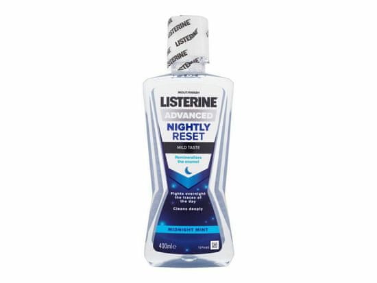 Listerine 400ml advanced nightly reset mild taste