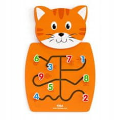Viga Toys Dřevěná manipulační hra Kitten