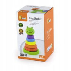 Viga Toys Vzdělávací dřevěná hračka Studijní pyramida