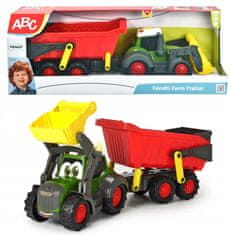 Dickie Traktor ABC Happy Fendt s přívěsem 65 cm