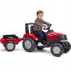 Falk FALK Šlapací traktor Case Red Large s odpružením