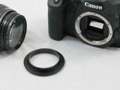 JJC Makro reverzní kroužek pro KOMPATIBILNÍ PRO CANON - 52mm 52 mm +MF
