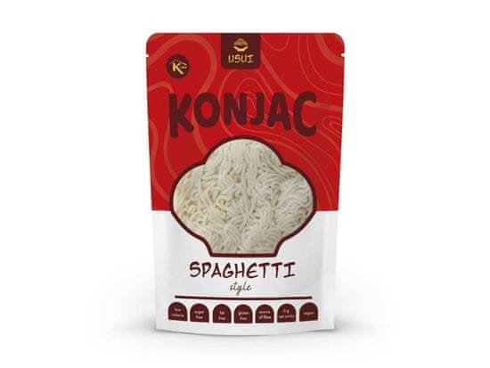 USUI Konjakové špagety v nálevu 270 g (5 kcal, 0 g sacharidů)