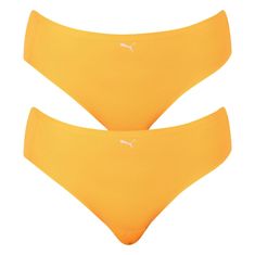Puma 2PACK dámské kalhotky oranžové (701219792 005) - velikost uni