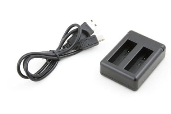 XREC Nabíječka Mini USB pro 2x dvě baterie GoPro HERO 4