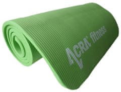 ACRAsport NBR Yoga Mat 1830 x 600 x 12 mm, zelená