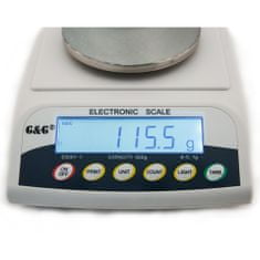 G&G Digitální váha | E1200Y-1 | 1200g x 0.1g