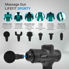 LIFEFIT masážní pistole Sporty, černá