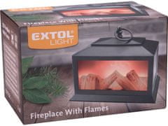 Extol Light Krb s plápolajícím ohněm LED