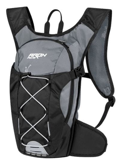 Force Cyklistický batoh ARON ACE - objem 10 litrů - černo-šedý