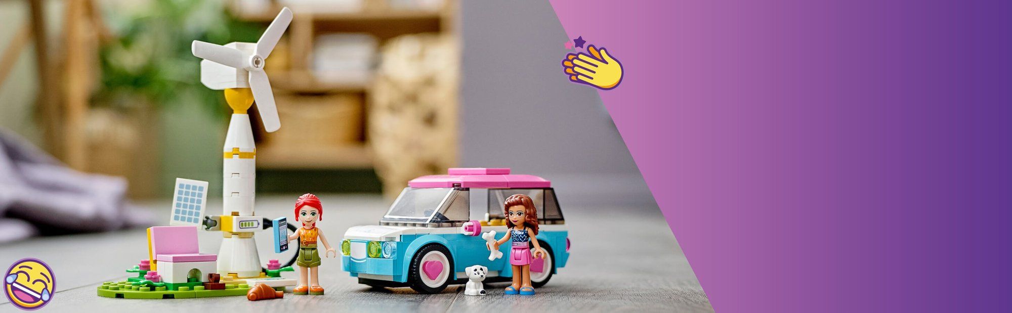 LEGO Friends 41443 Olivia a její elektromobil