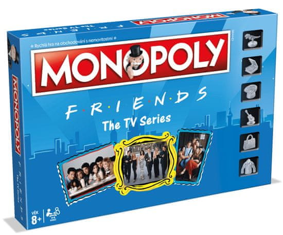 Winning Moves Monopoly: Přátelé CZ/SK