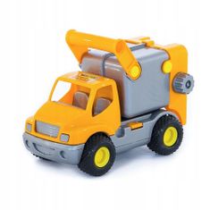 Lean-toys Auto Popelářský Vůz Oranžový Construck 44846
