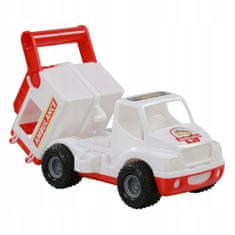 Lean-toys Auto Ambulance ConsTruck Biały Polesie 41913